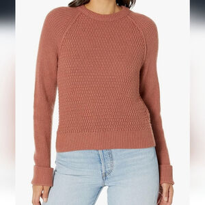 Club Monaco Rust Crew Neck Knit Sweater Women's Size M